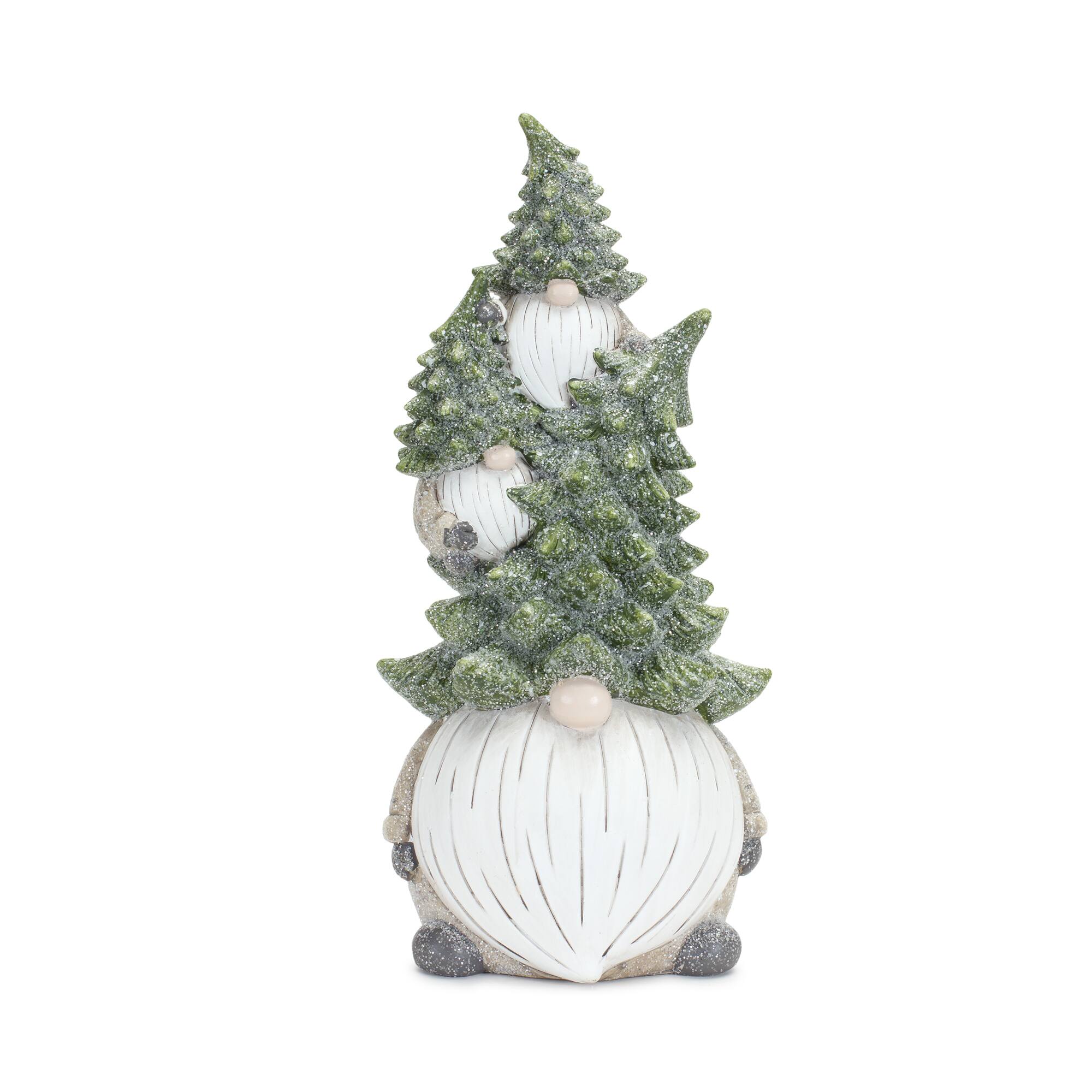 12" Stacked Gnomes Figurine Set